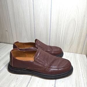 Camel Crown Mens Slip On Brown Loafers Size 10 Profesional Business Casual